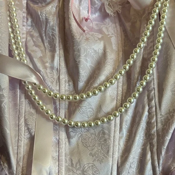 Sugar Thrillz Purple Dress with Pearls - Picture 3 of 3